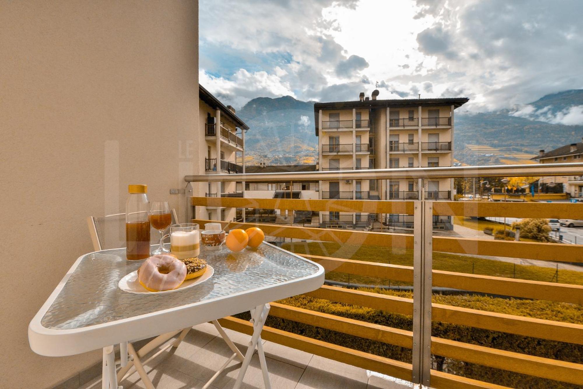 אאוסטה Le Lion Apartments - Bike & Ski מראה חיצוני תמונה